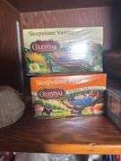 FOOD DECORATING TIPS AND MOLDS, UNOPENED TEA BOXES, MATCHES, CUPCAKE LINERS, PARCHMENT PAPERS