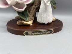 HAND-PAINTED COLLECTIBLE PORCELAIN/CERAMIC VARIETY OF BIRDS, HUMMINGBIRDS, DOVES, SPARROW, ORIOLES