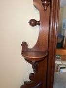 Antique Victorian Marble Top Dresser with Mirror
