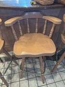 (4) Swivel Bar Chairs