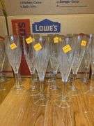 (12) Gorham Champagne Flutes