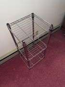 3-TIER METAL RACK STAND 14” x 36”