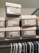 CONTENTS OF SHELF: SHOES NEW IN BOXES