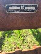 Krause 2889 9-shank chisel plow w/ leveling harrow