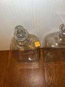 (3) Glass Decanters