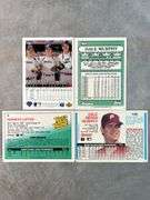 Dale Murphy, Gary Di Sarina, Kenny Lofton Cards