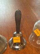 Brass Bell, Glass Strawberry Bell and Metal Bell