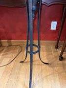 Metal Candle Holder Base, Vase and Candle