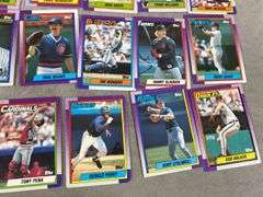 1990 Topps Baseball Cards