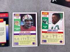 SCORE Football Cards