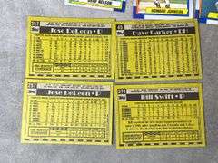1990 Topps Baseball Cards