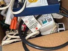 Assortment of Extension Cords and Cables
