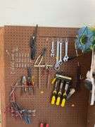 Tools, Contents on Pegboard