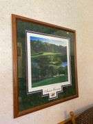 Amen Corner Framed Golf Picture