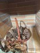 DECOR, BASKET, WREATH, TEDDY BEAR
