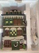 Heritage Village Collection “Village Picket Fence” and “The Flat of Ebinezer Scrooge”