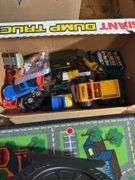 TOY CARS AND ROAD CARPET