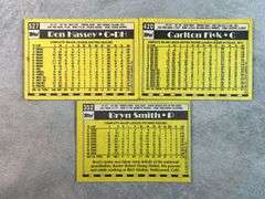 1990 Topps Baseball Cards