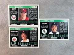 1992 Pinnacle Assorted Baseball Cards