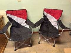 PAIR OF MATCHING CAMP CHAIRS