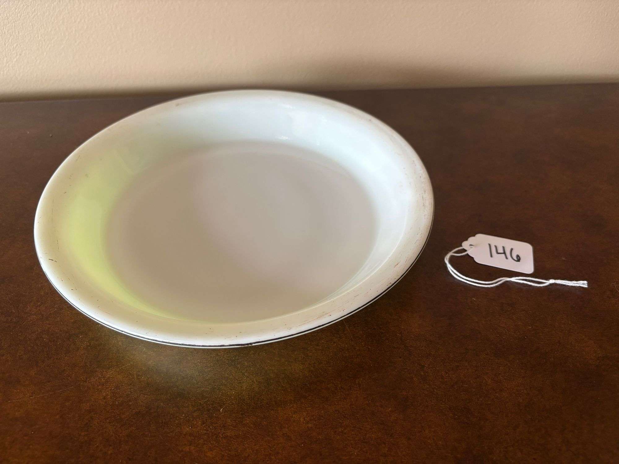 Pyrex 909 Lime Green Pie Plate