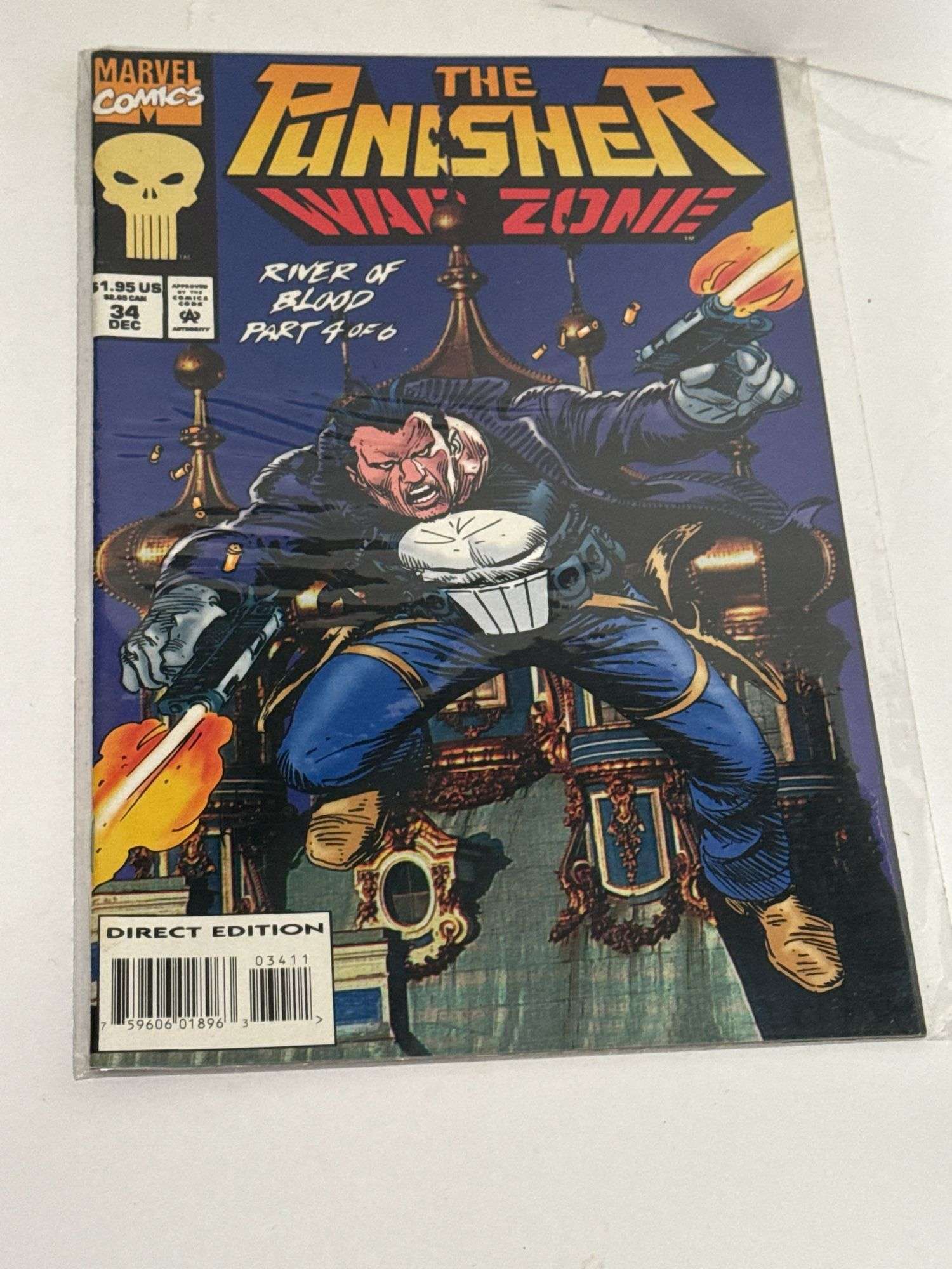 Marvel Comics The Punisher: War Zone Vol. 1 #’s 30, 31, 32, 33 and 34