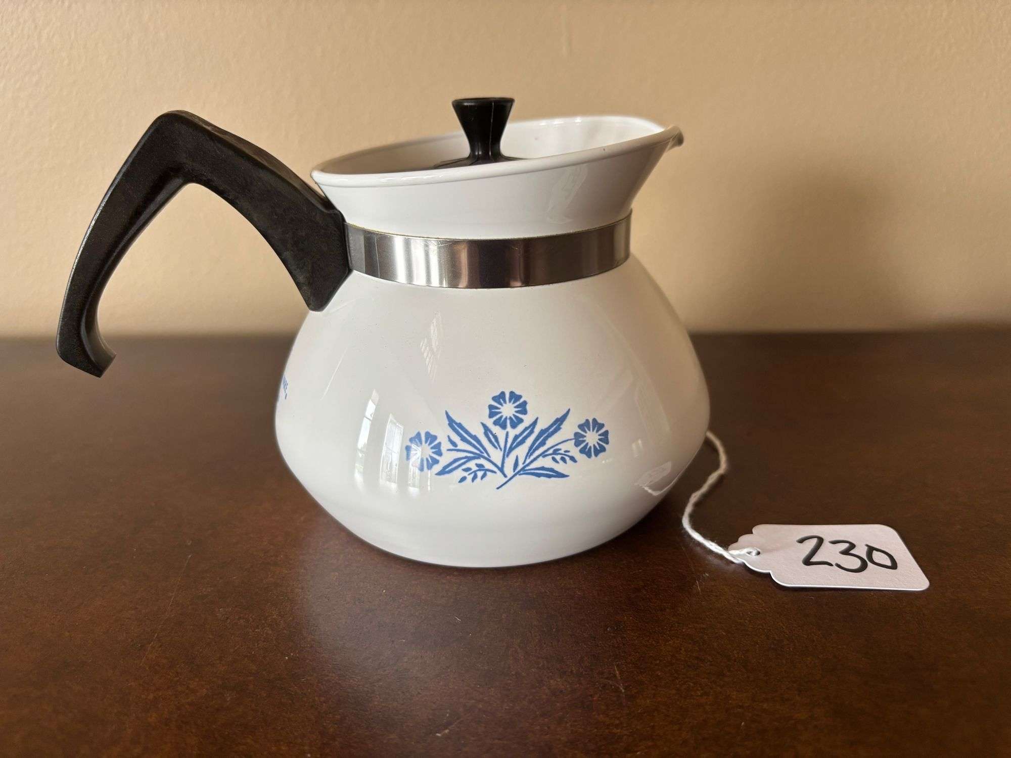 CorningWare Blue Cornflower 6-Cup Teapot