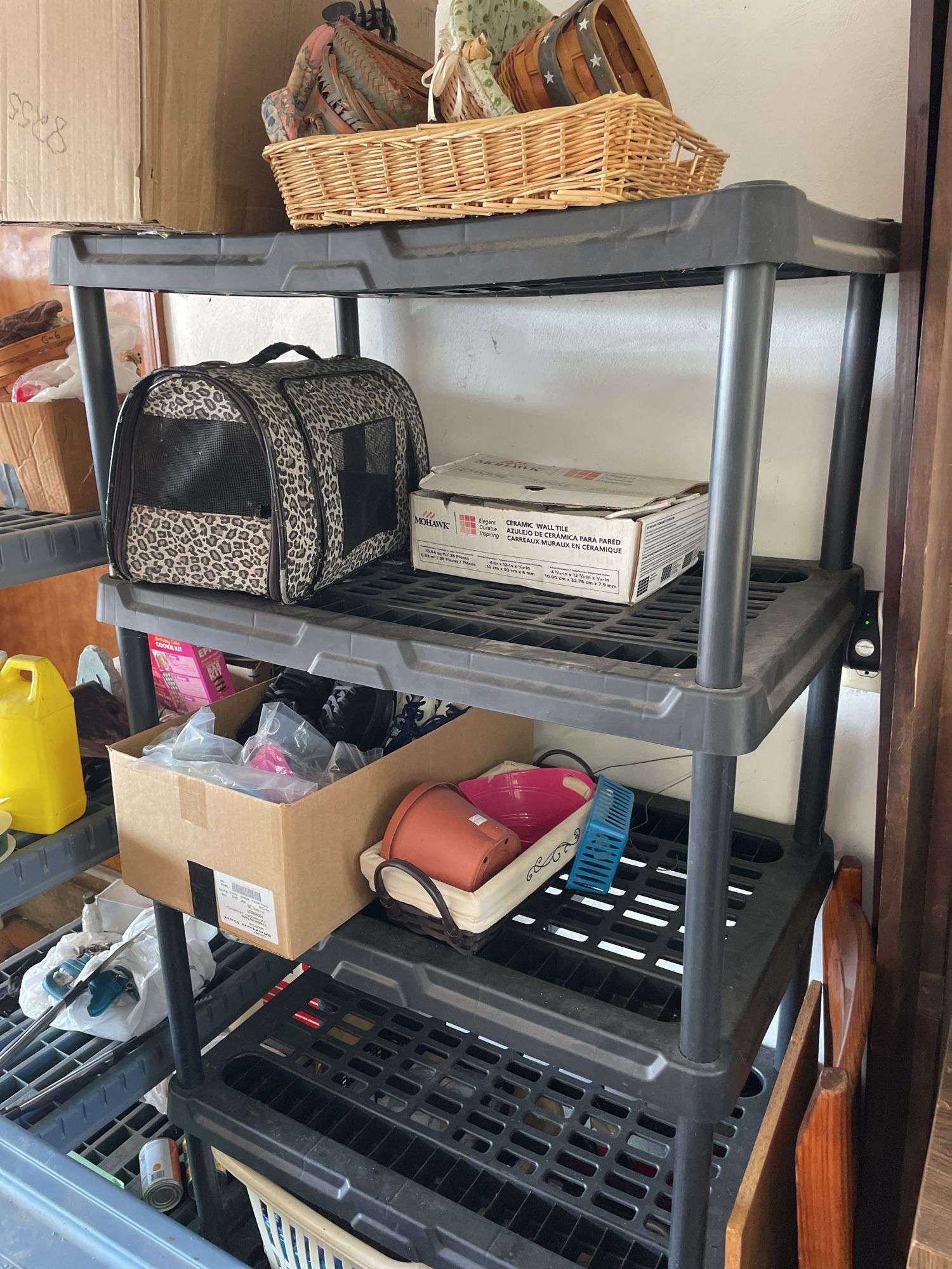 SHELF AND ITS CONTENTS (PICTURED)