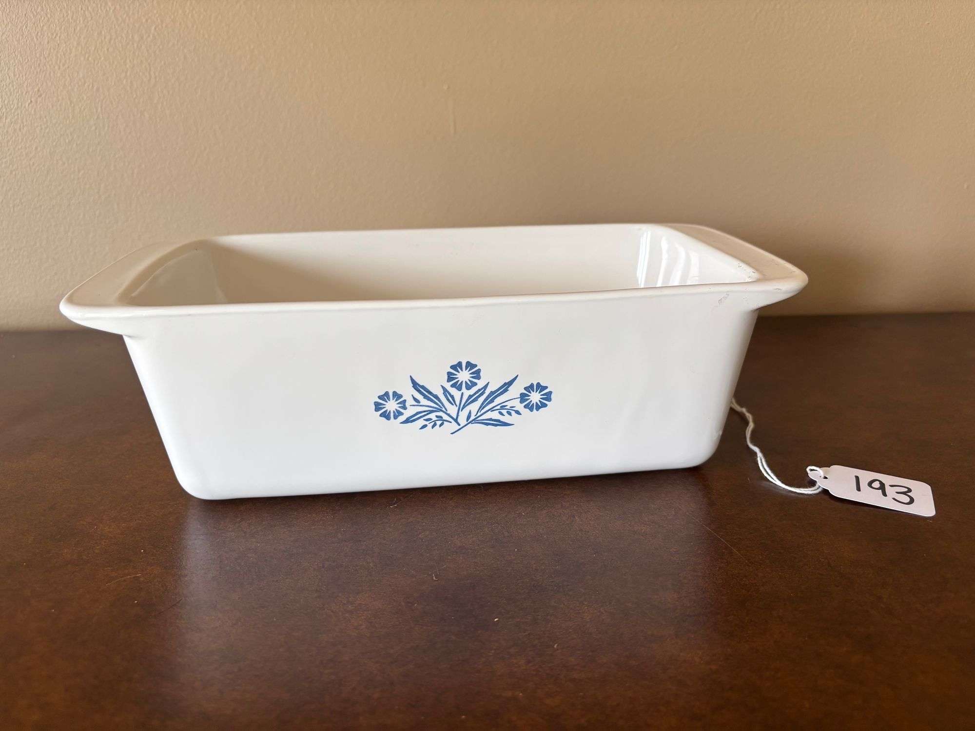 CorningWare Blue Cornflower Loaf Pan