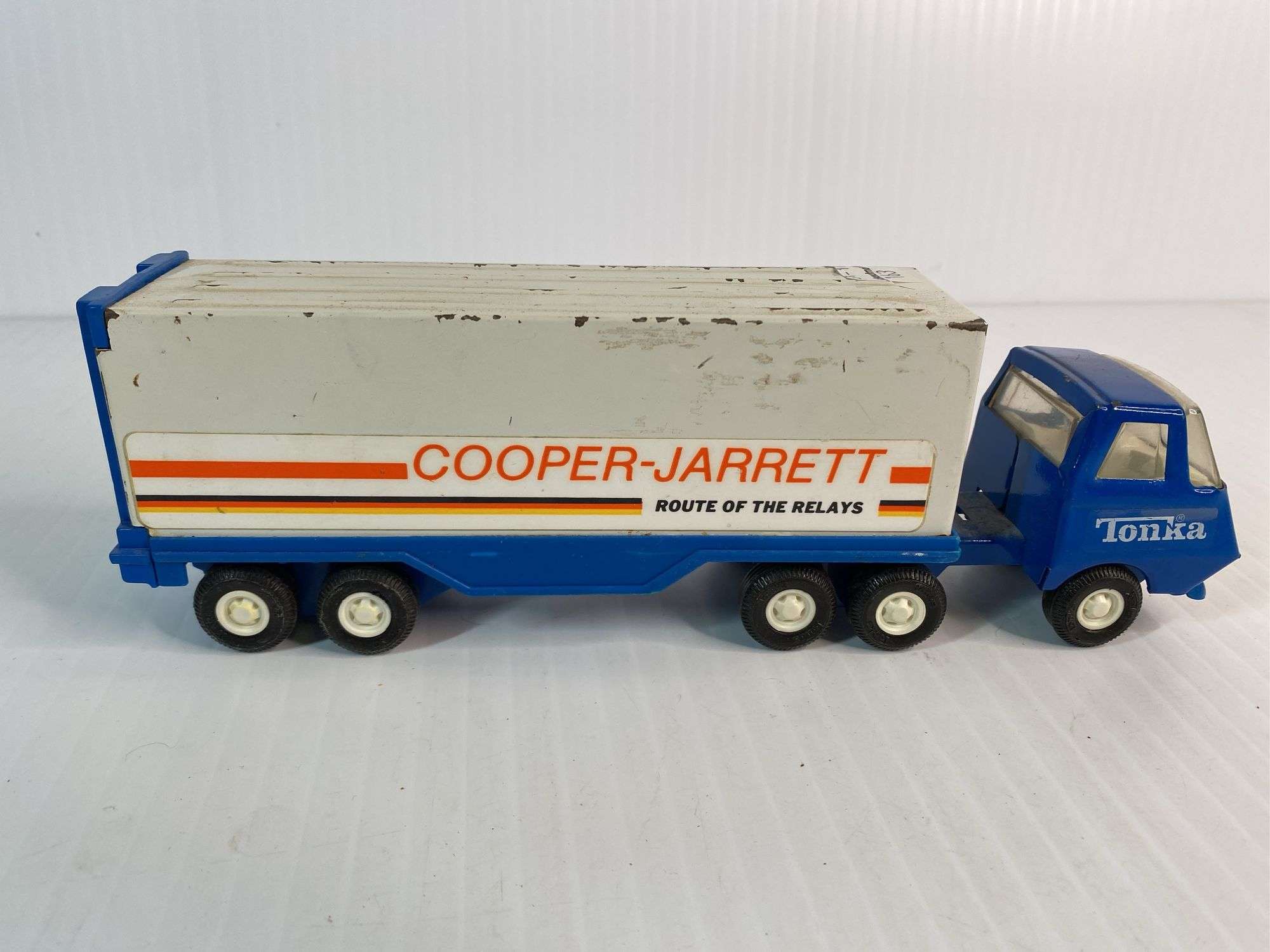 1979 Tonka Copper-Jarrett Semi Truck and Trailer