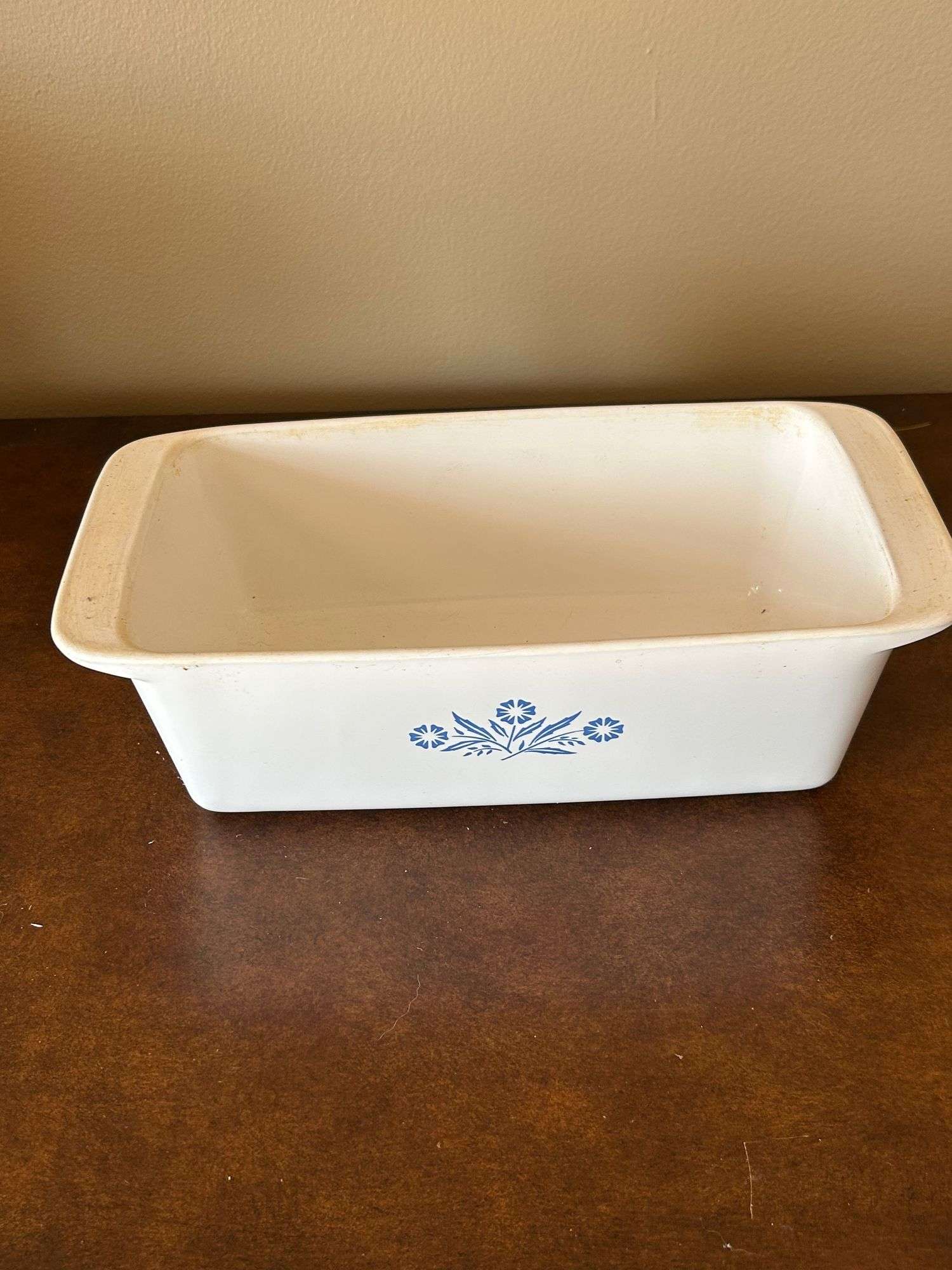 CorningWare Blue Cornflower  Loaf Pan