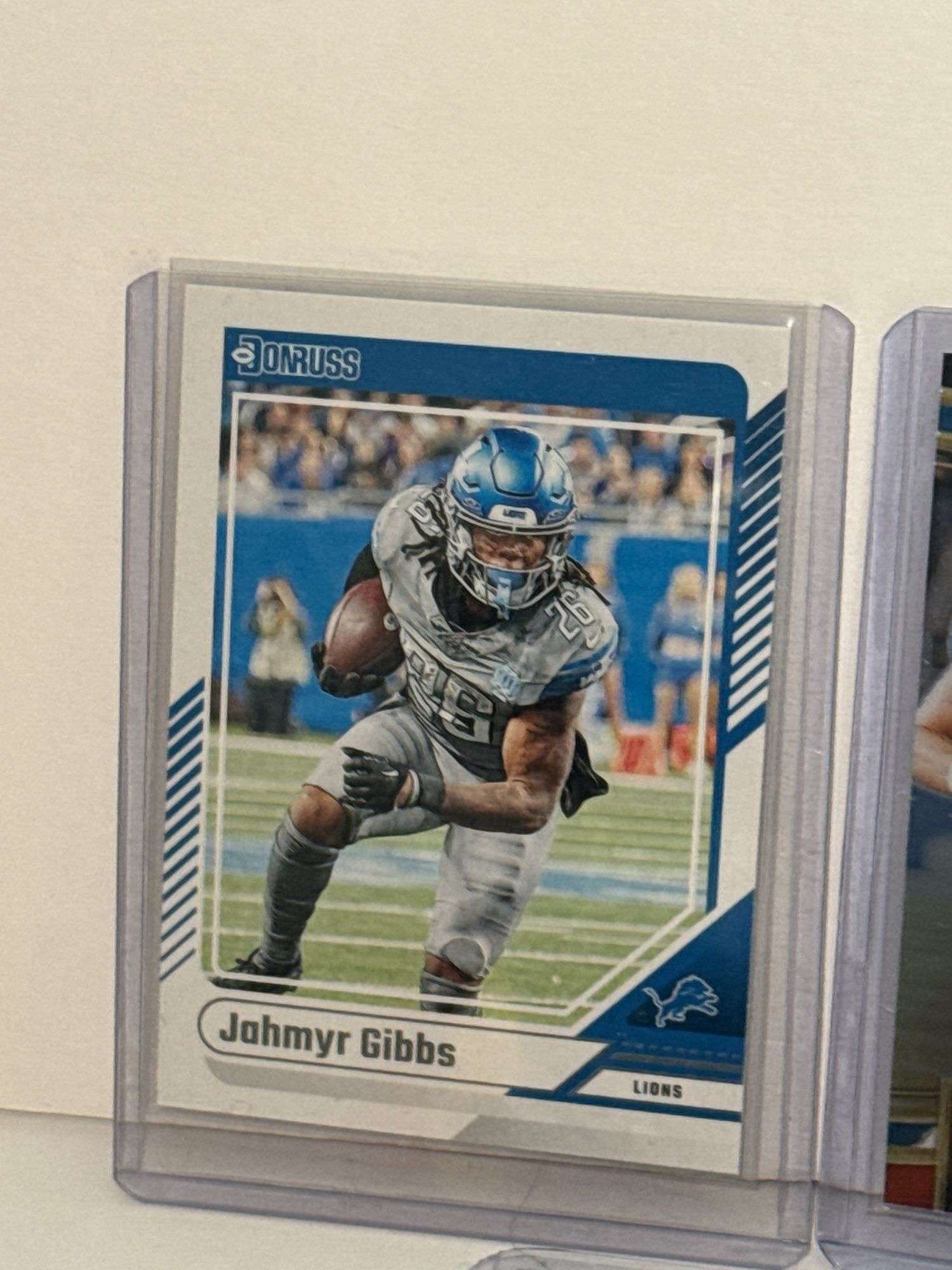 2023 Panini Select Jahmyr Gibbs RC, (2) 2023 Panini Prizm Sam LaPorta RC, (2) 2023 Panini Mosaic Sam