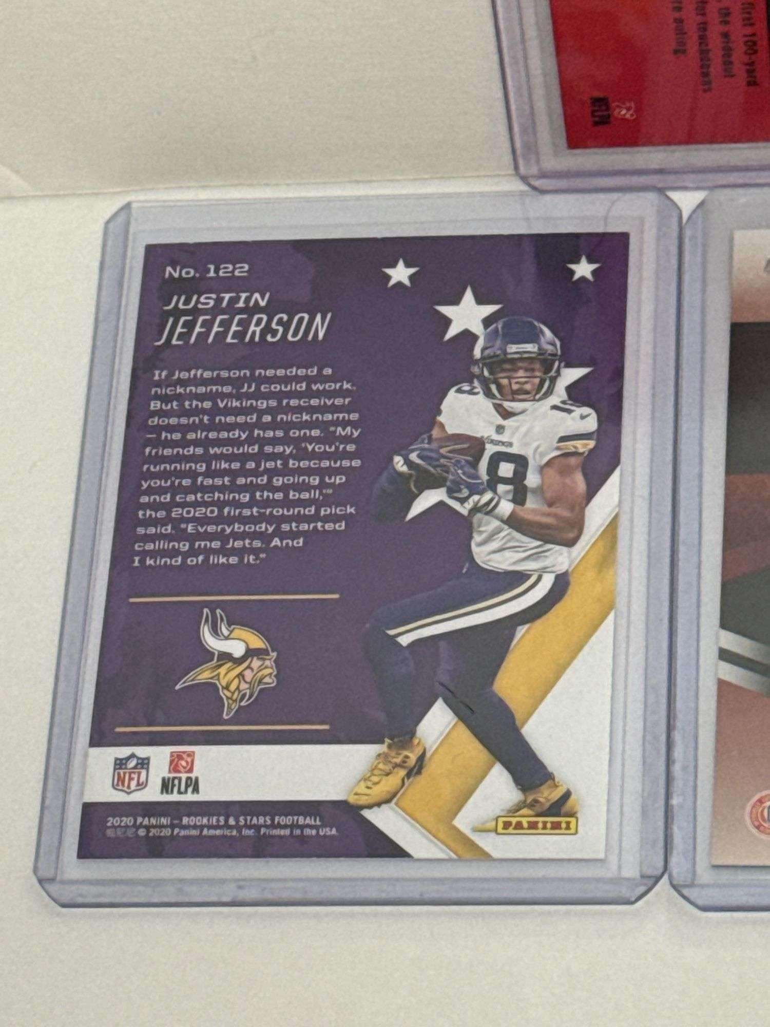 Assortment of Elite NFL WR Sports Cards (13 Cards Total)