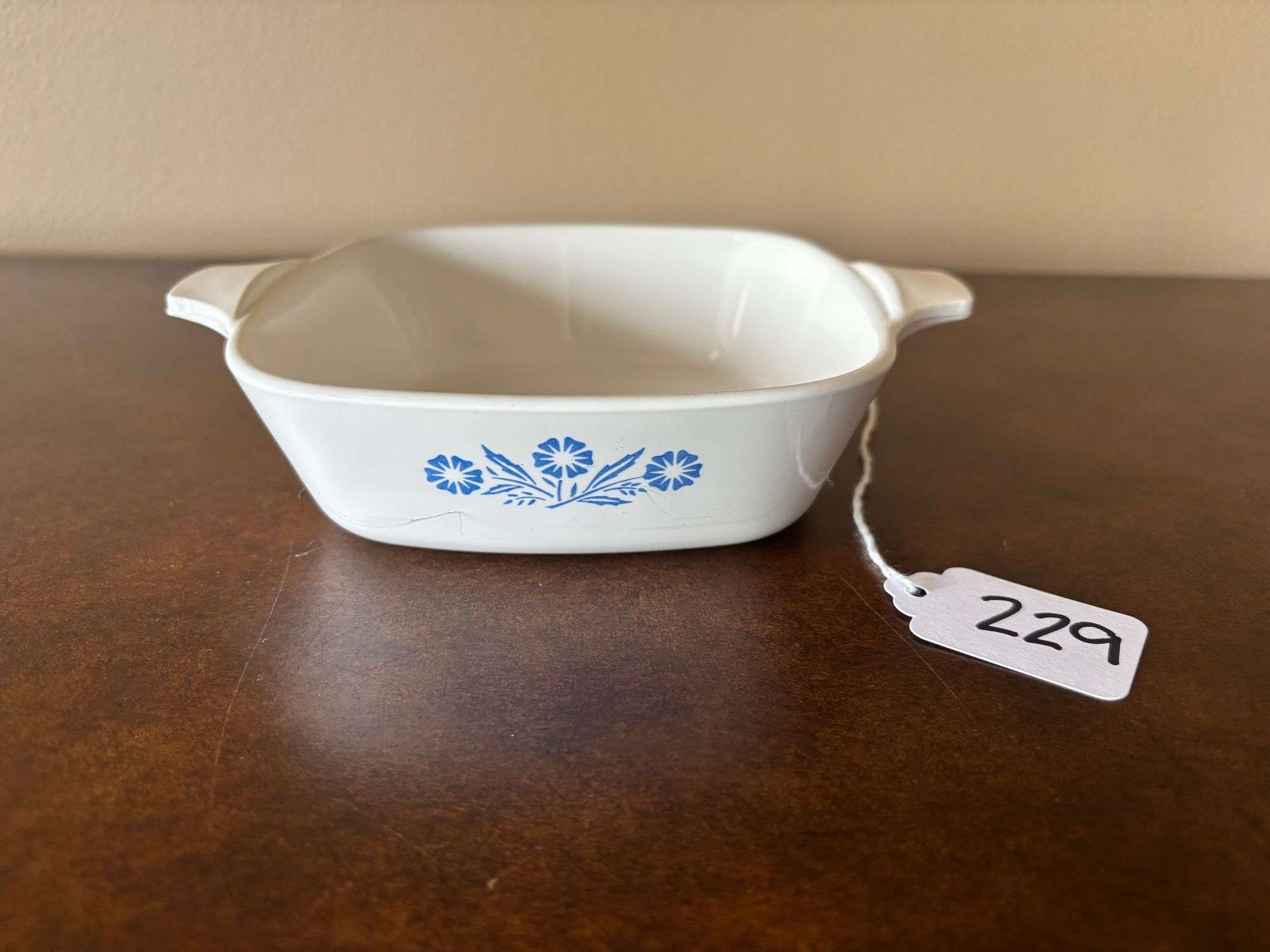 CorningWare Blue Cornflower Casserole Dish