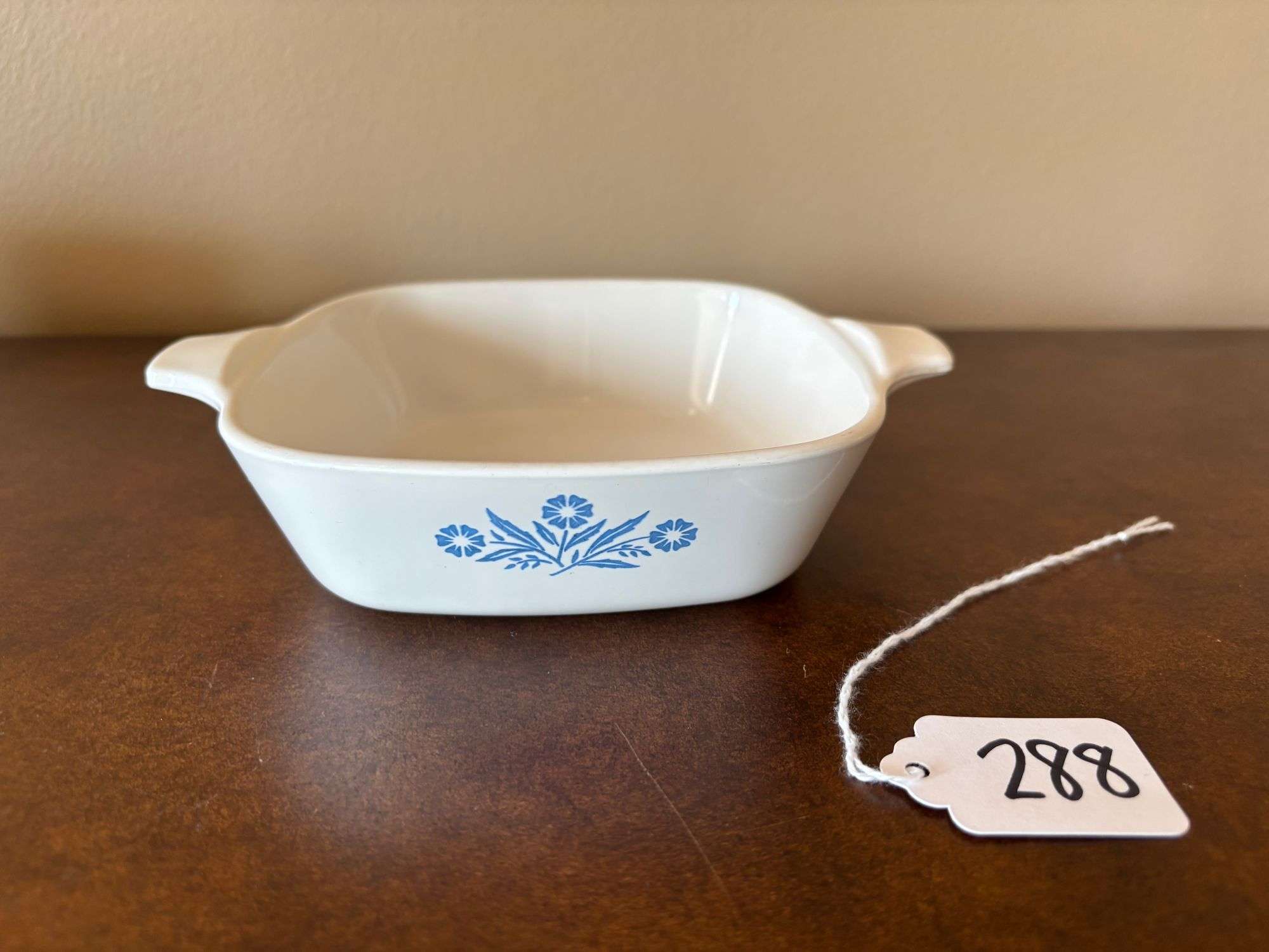 CorningWare Blue Cornflower Casserole Dish