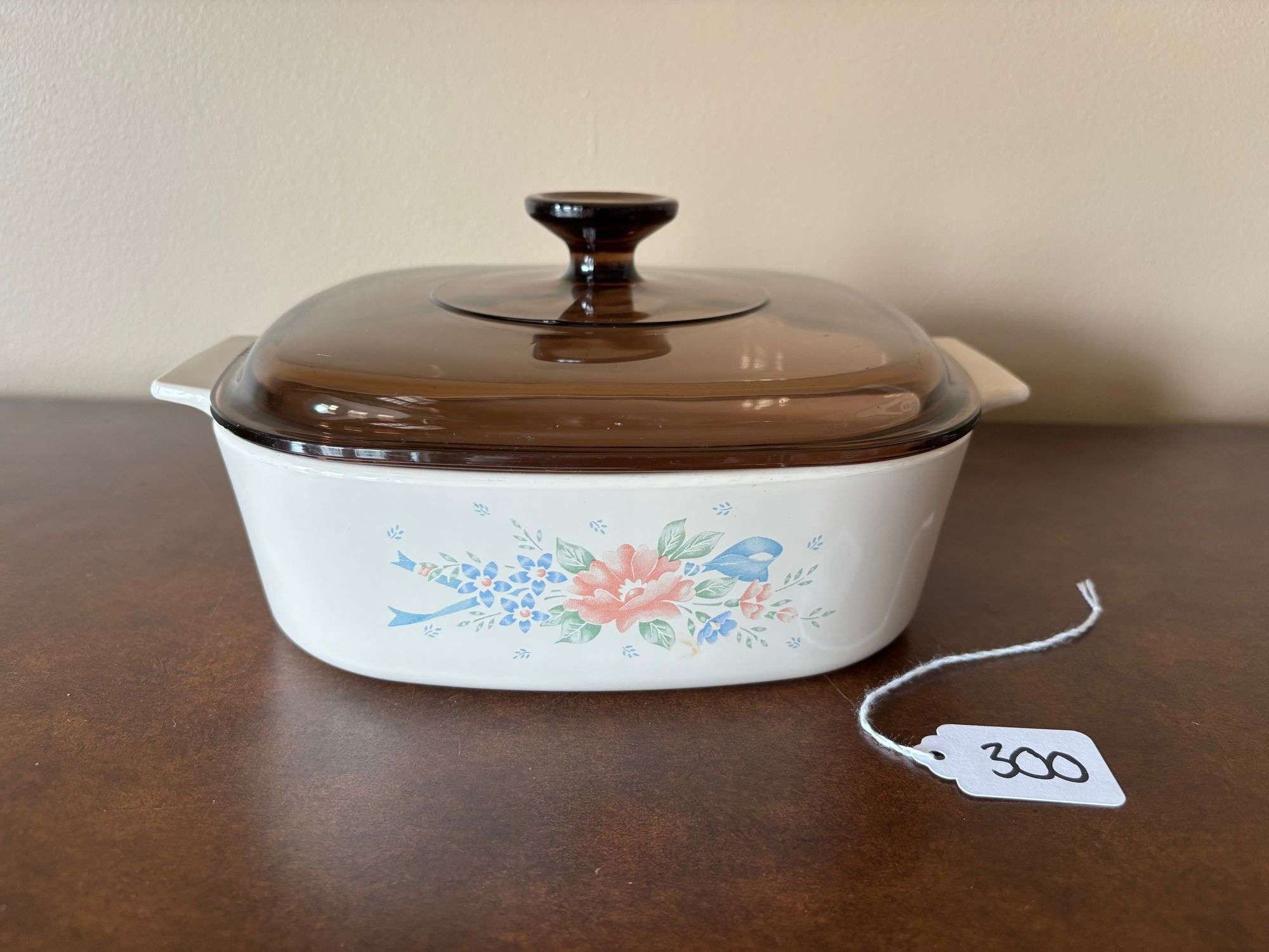CorningWare Symphony Casserole Dish with Amber Lid