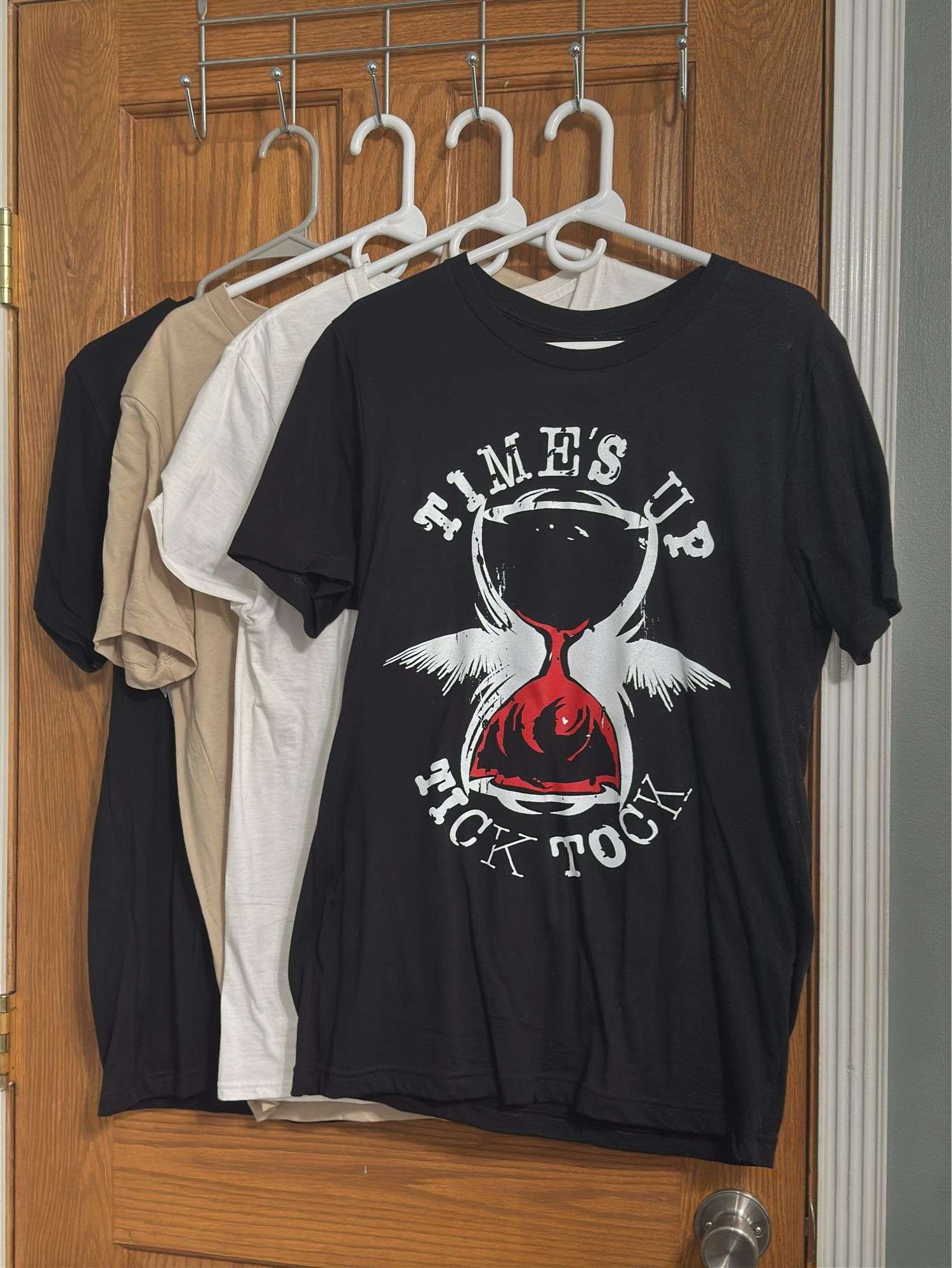 (4) Pro Wrestling Shirts (Size M)