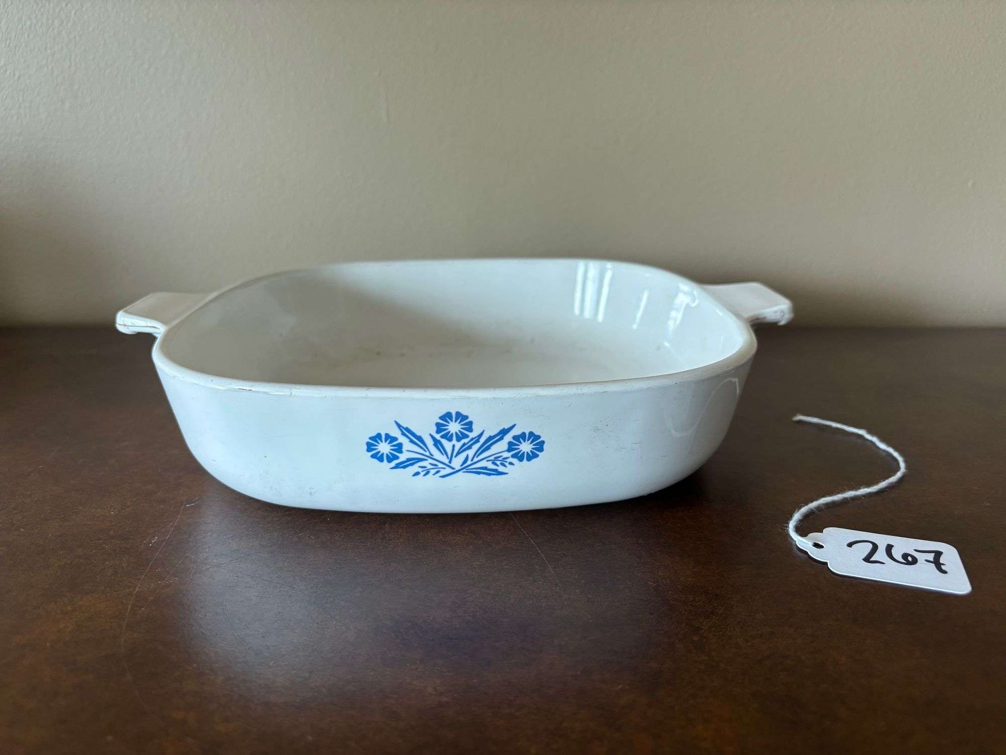CorningWare Blue Cornflower Casserole Dish