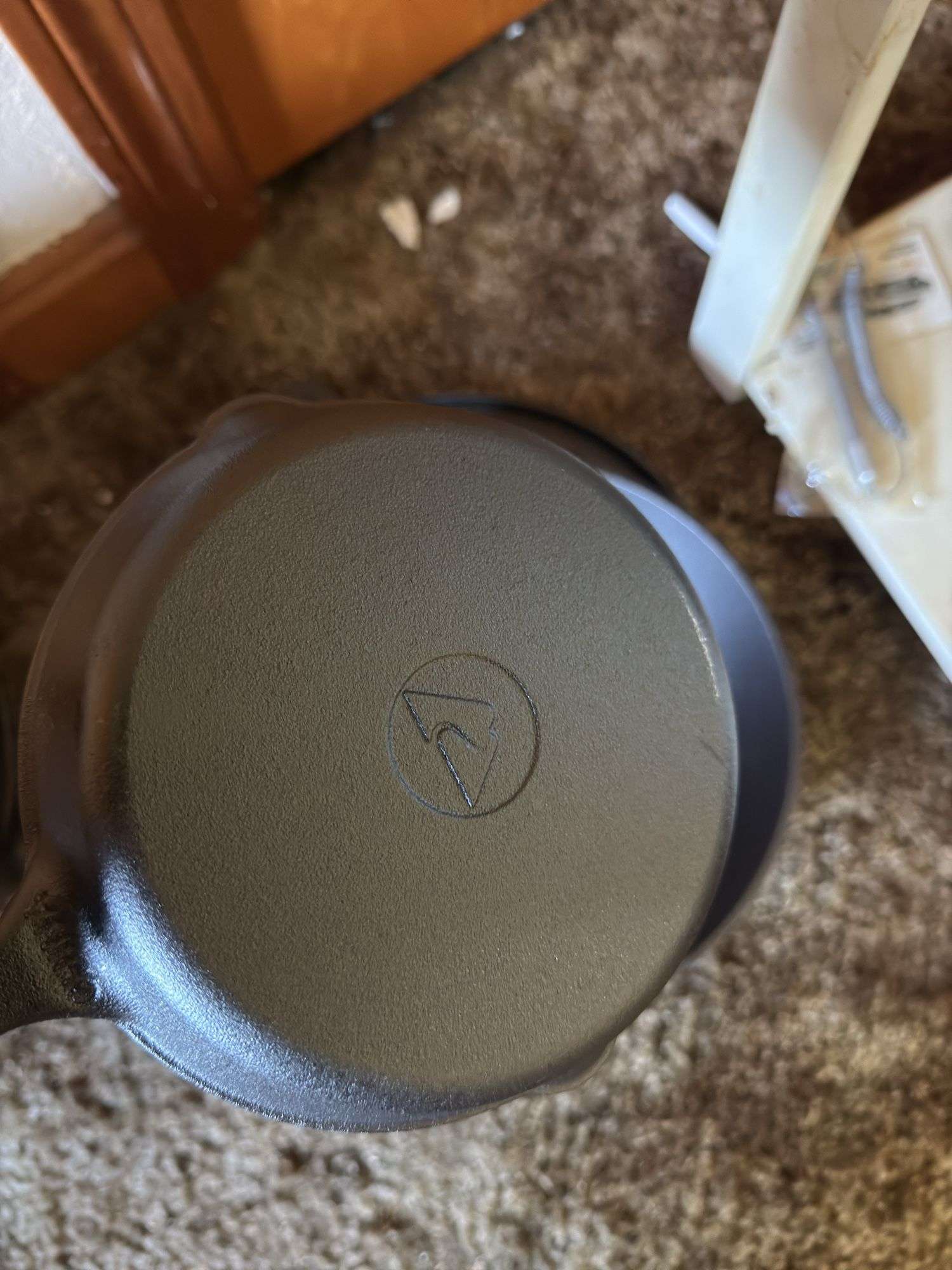 NEW 2 SMALL OZARK TRAIL CAST-IRON PANS