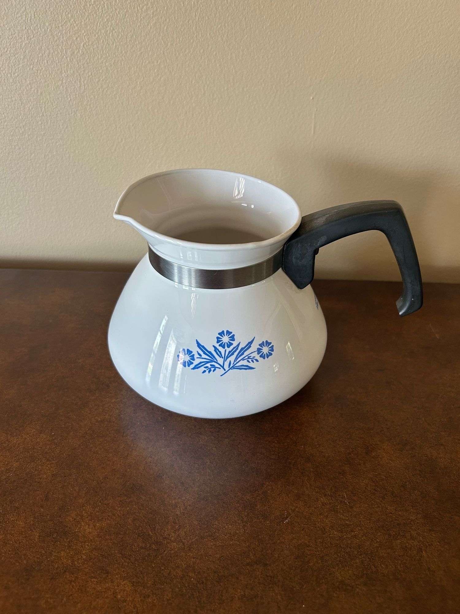 Corning Ware Blue Cornflower Coffee/Tea Pot