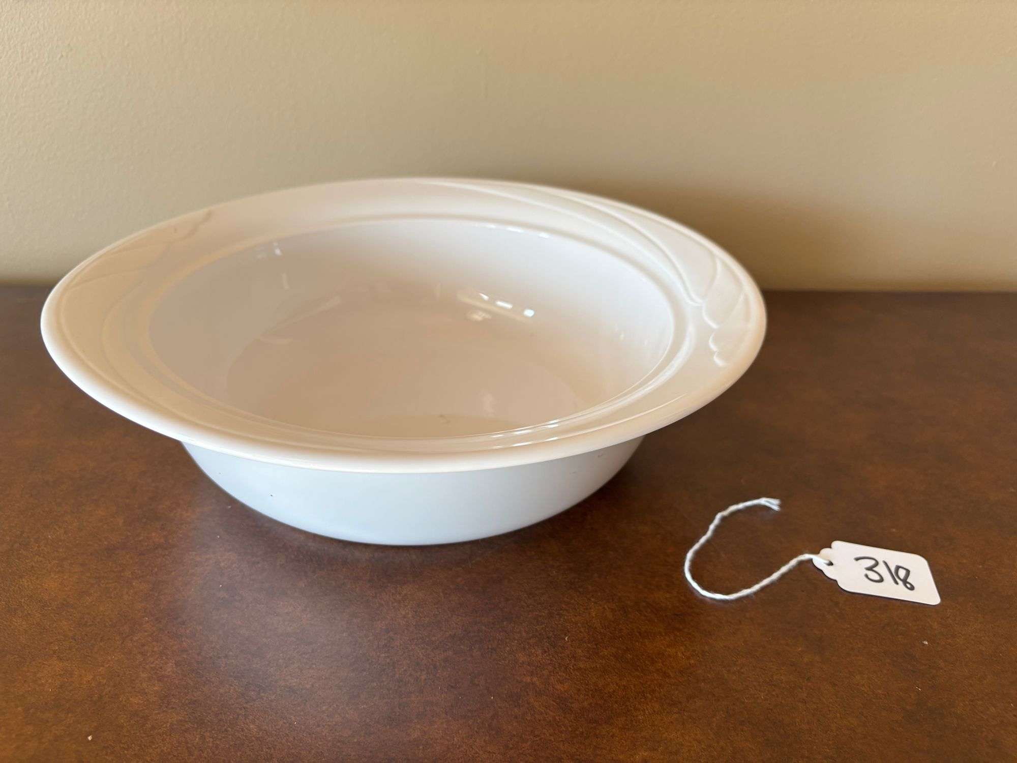 CorningWare Casual Elegance White Serving Bowl