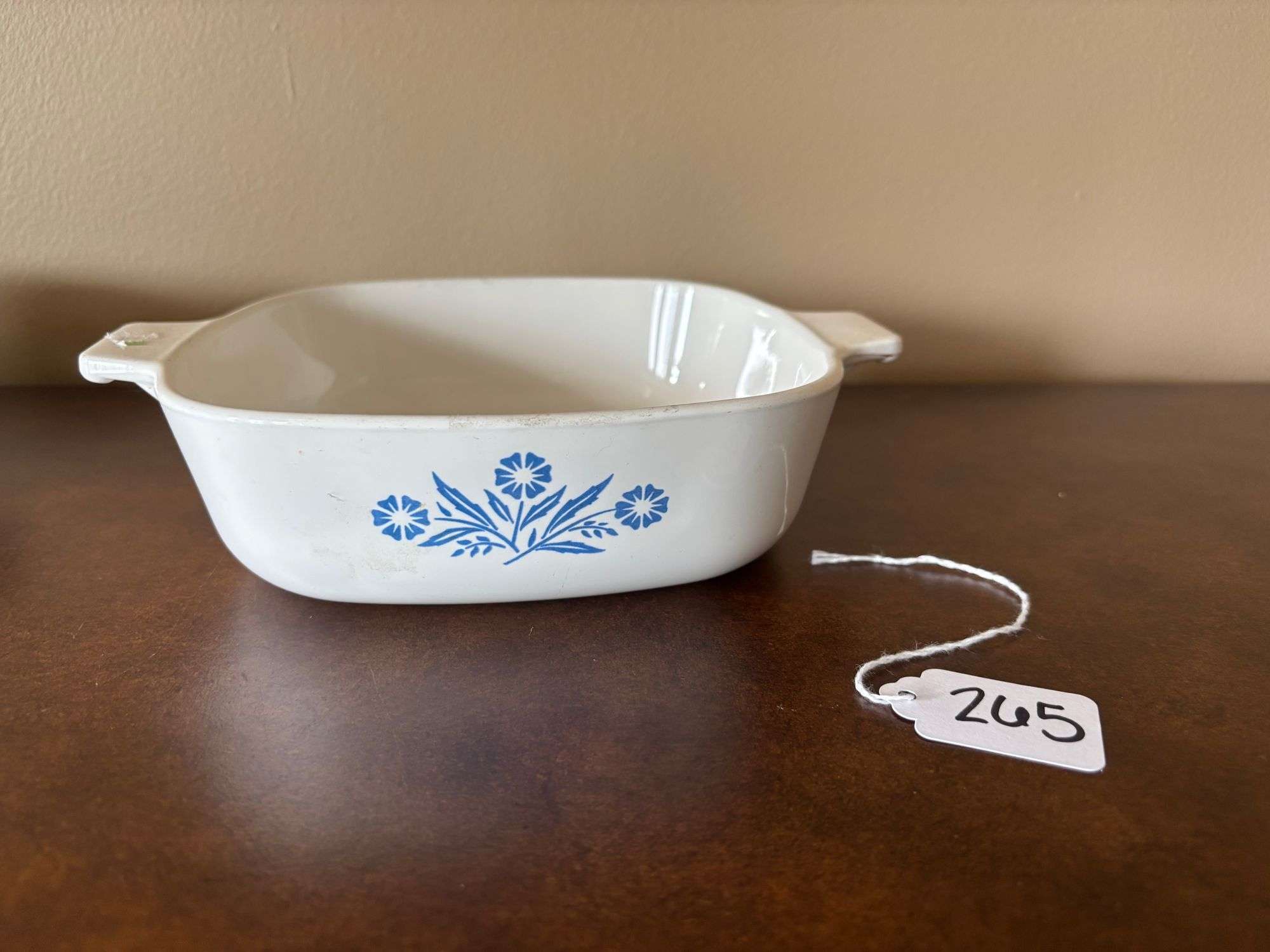 CorningWare Blue Cornflower Casserole Dish