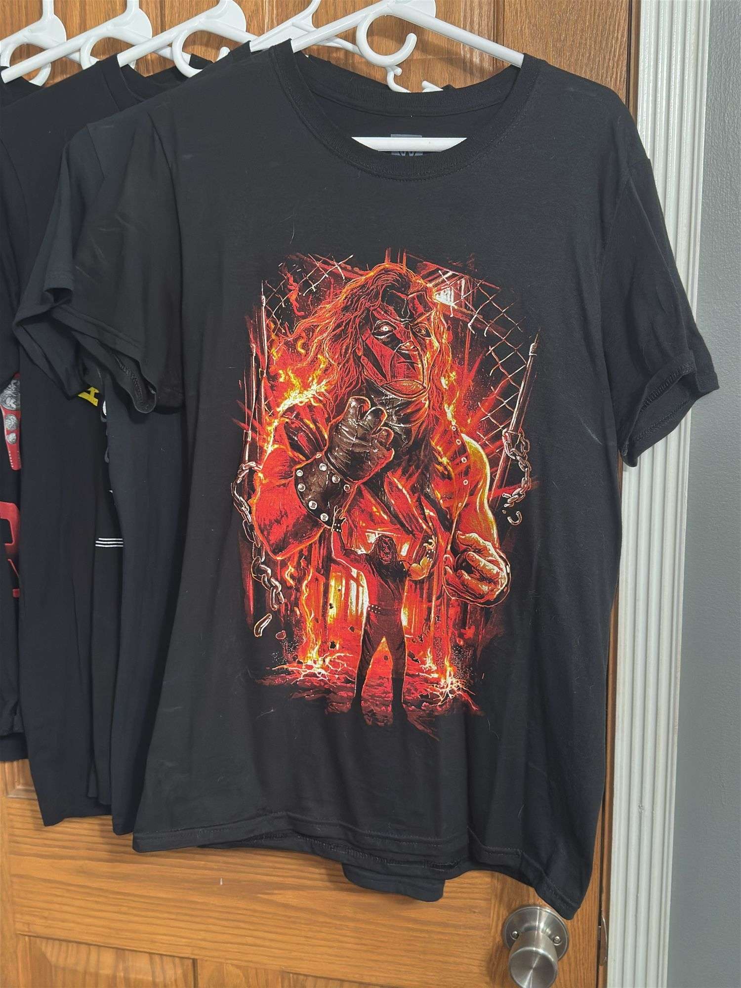 (5) Pro Wrestling Shirts (Size M)