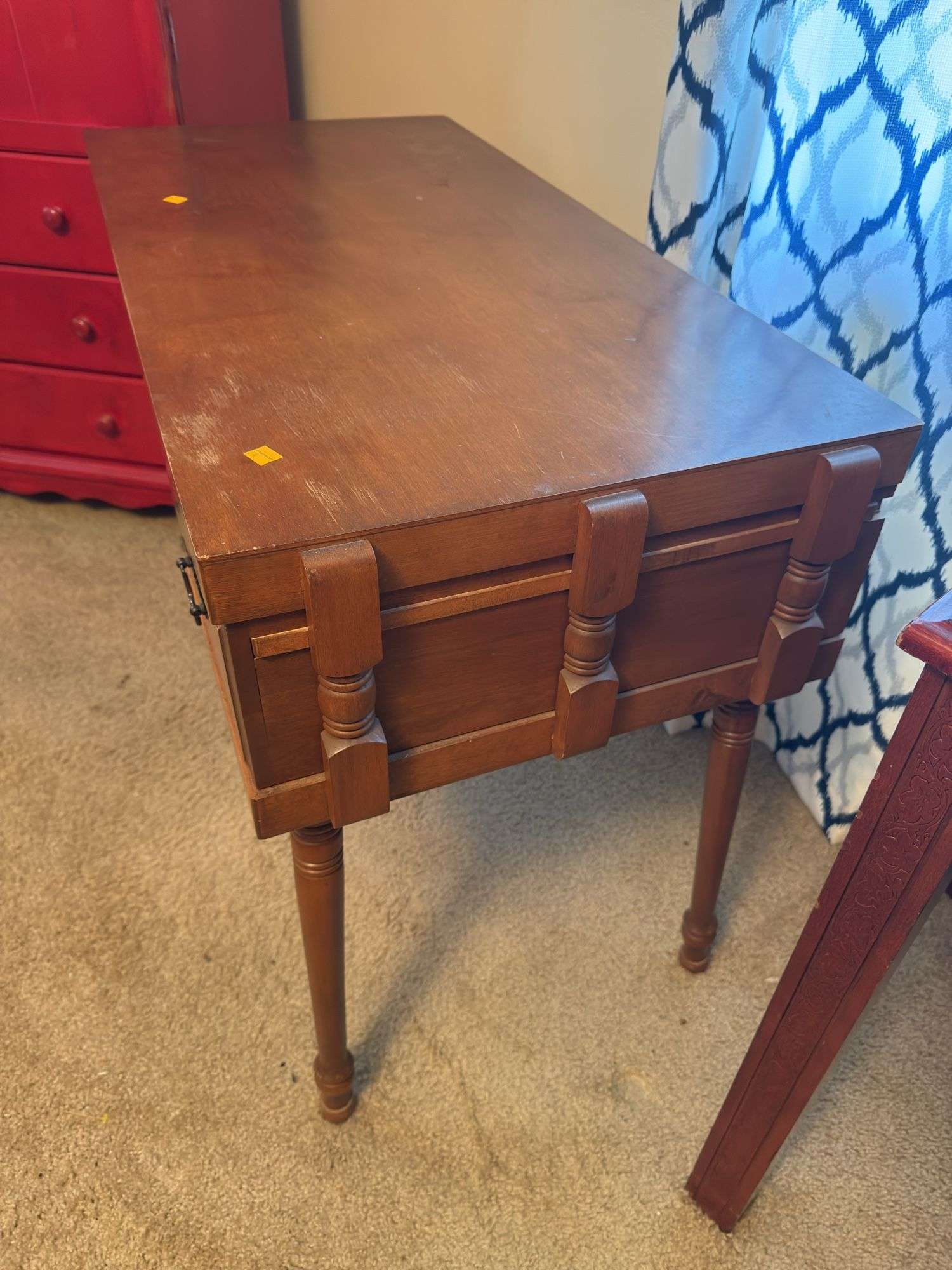 PAIR OF WOODEN TABLES