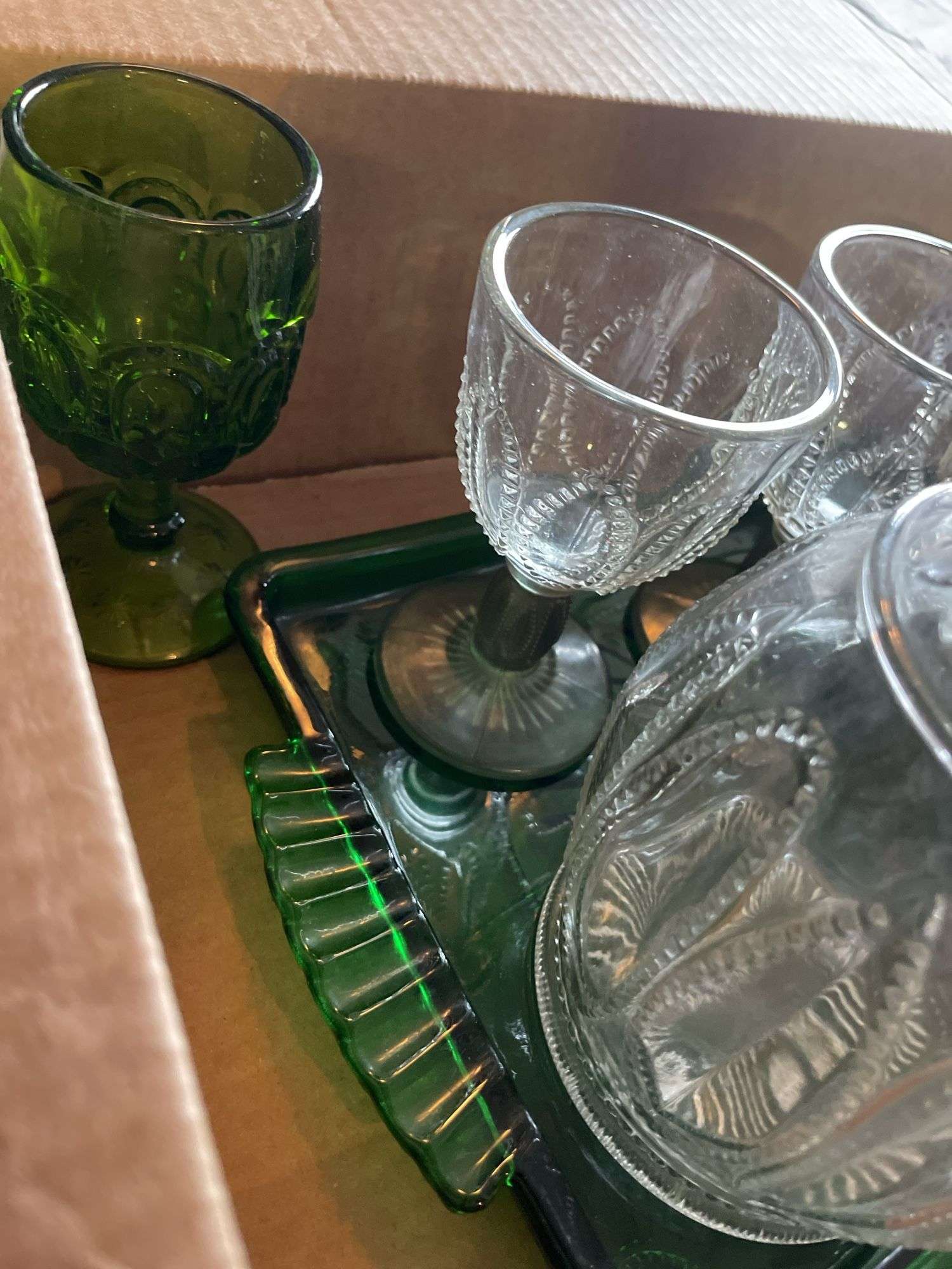 SMALL DRINKING GLASSES