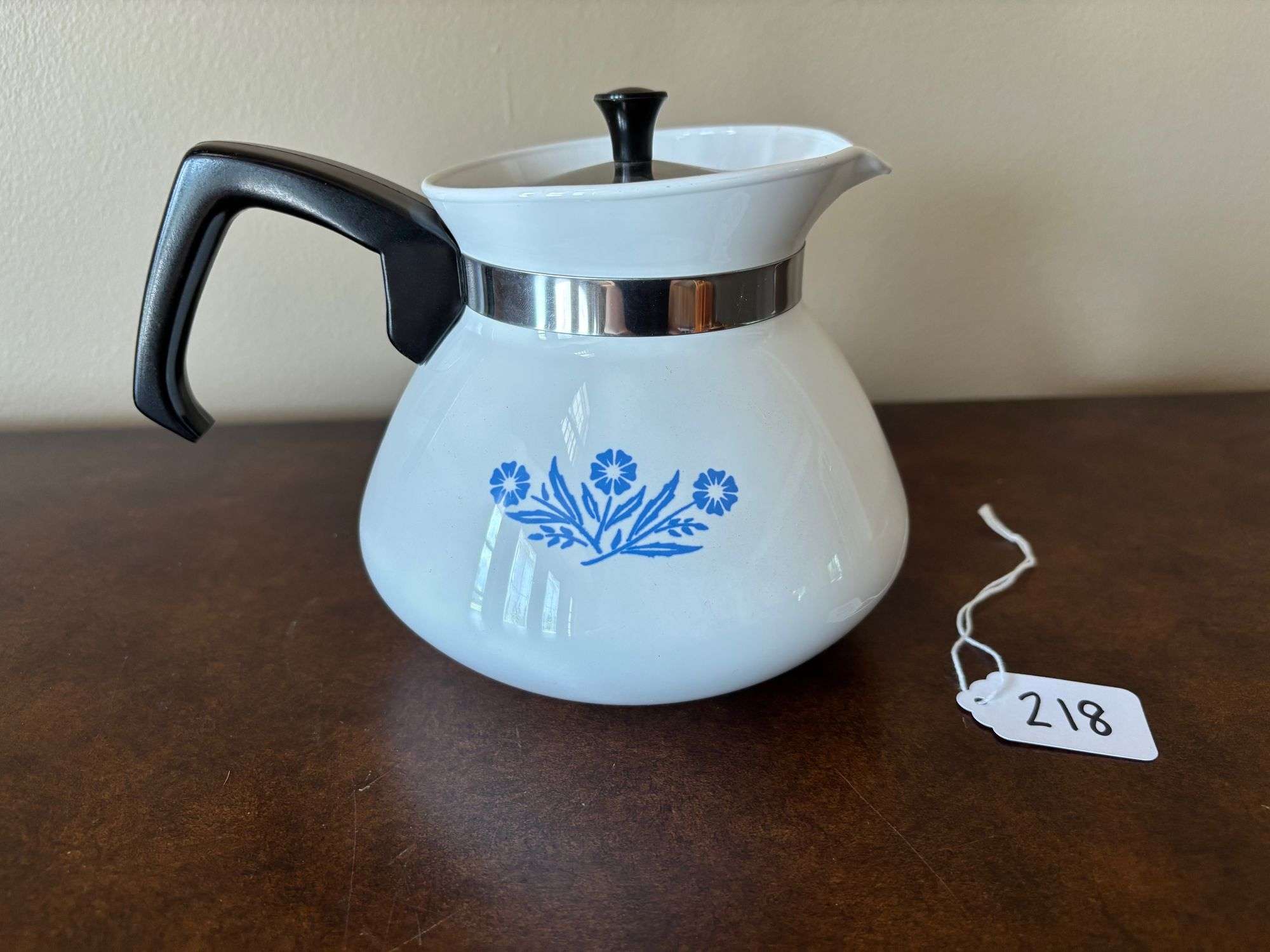 CorningWare Blue Cornflower 6-Cup Teapot