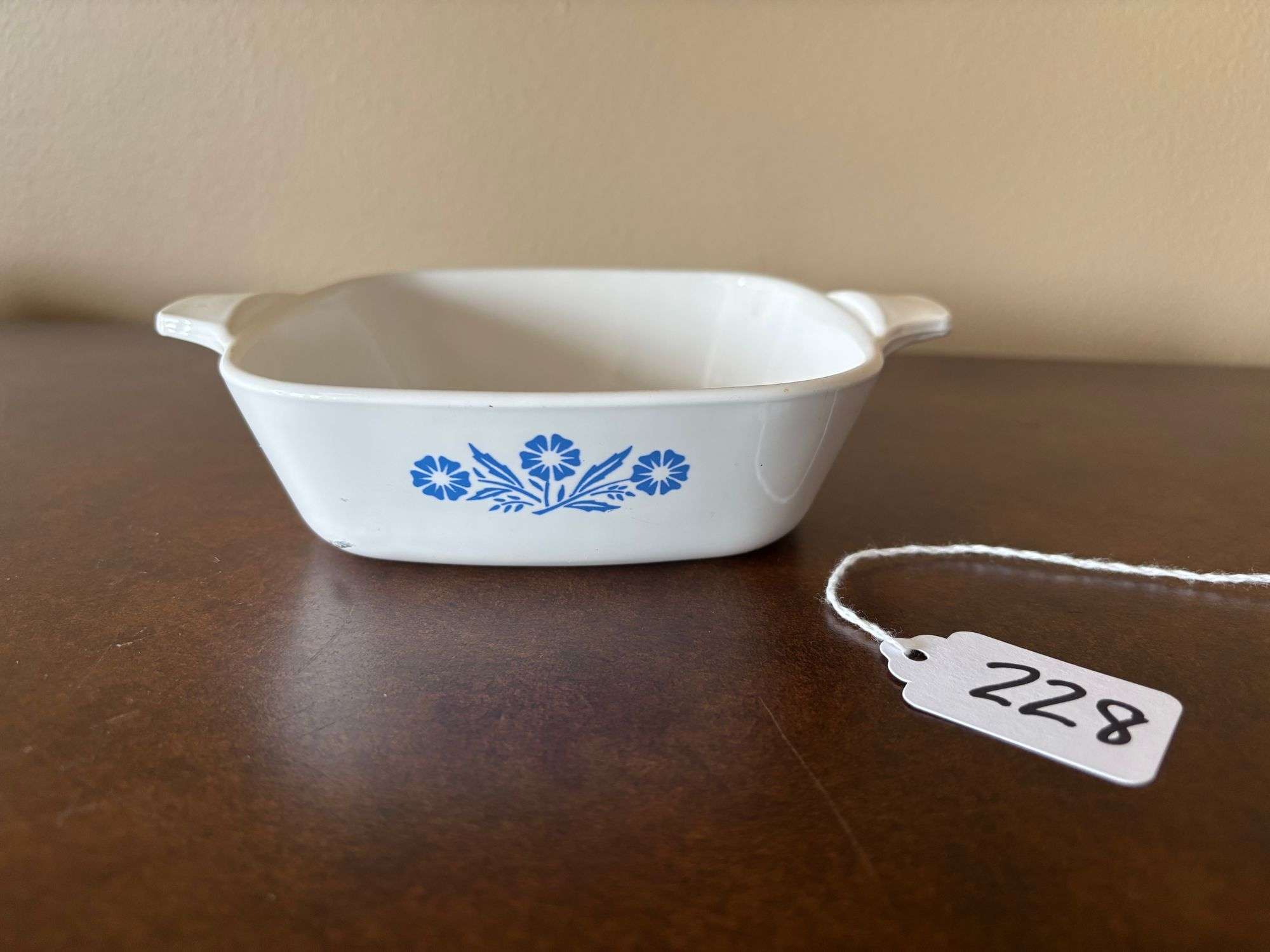 CorningWare Blue Cornflower Casserole Dish