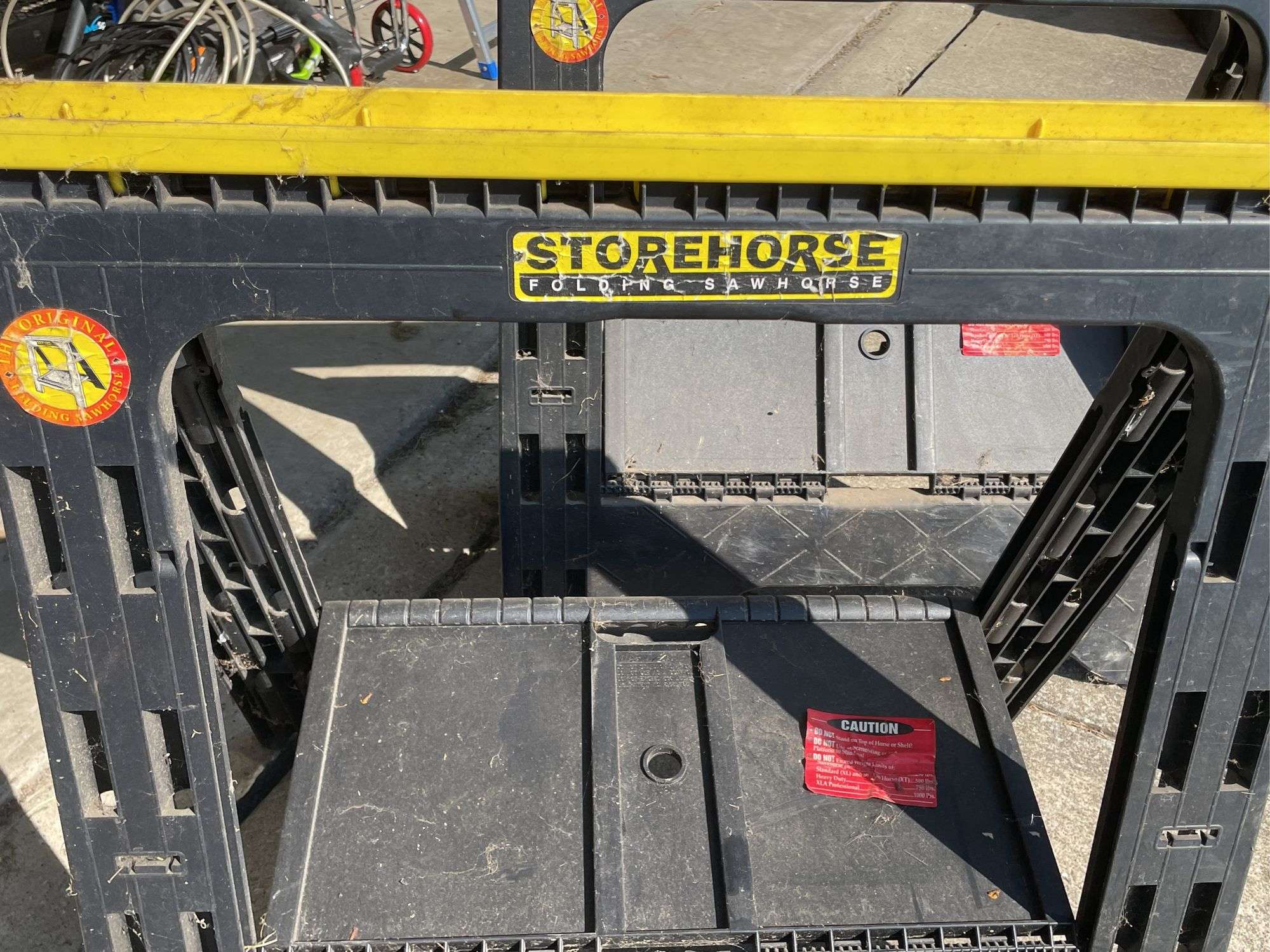 FOLDING SAWHORSE PAIR