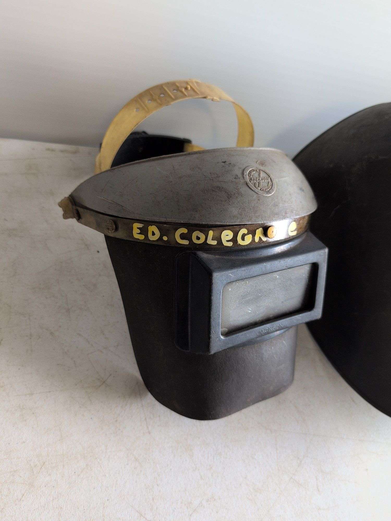 (4) welding masks and face shields - (3) Jackson and (1) Fibre-Metal