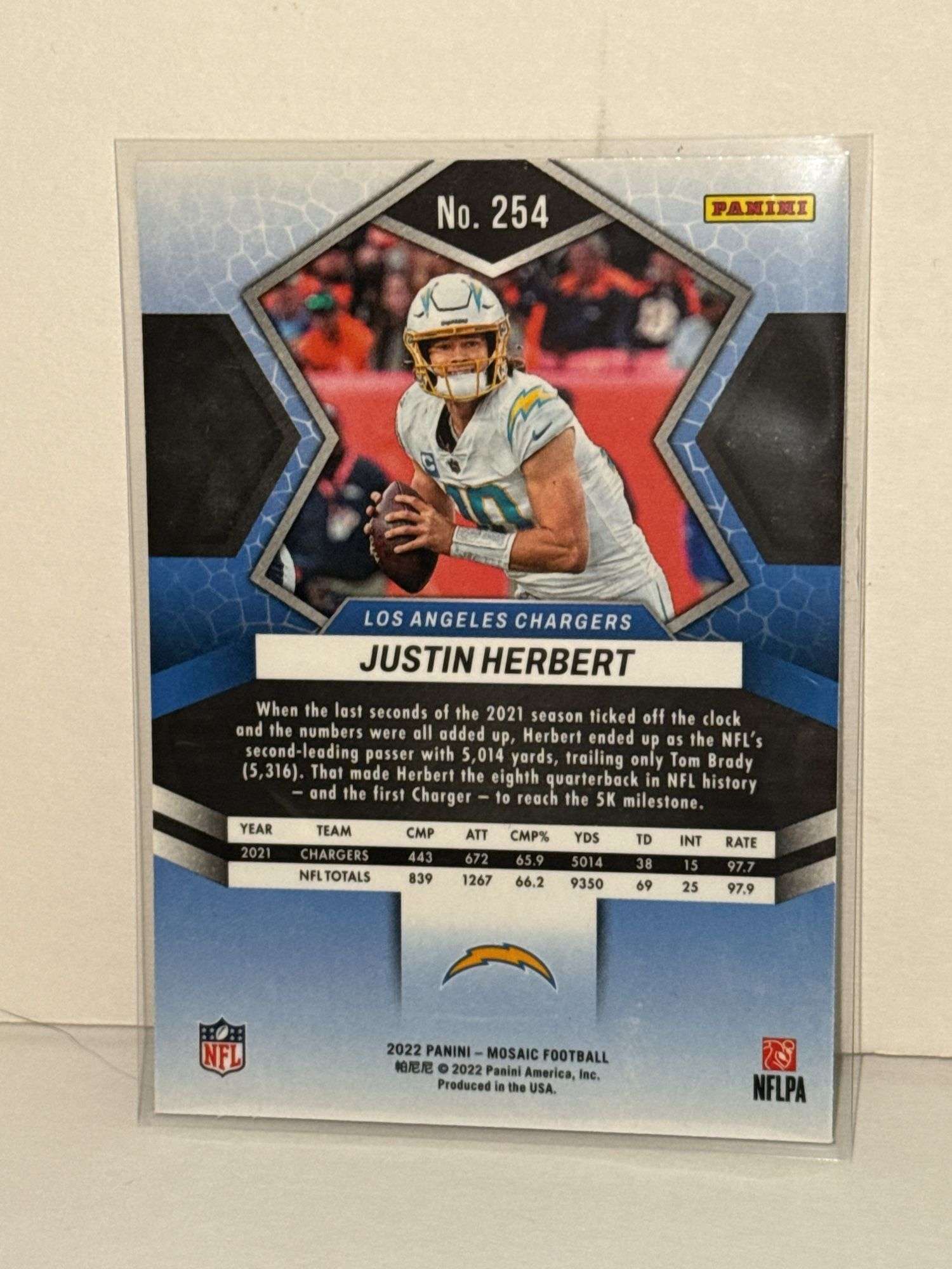 Assortment of Justin Herbert Sports Cards (6 Cards Total)